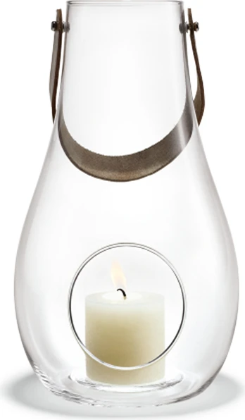 Holmegaard - DWL Lantern - 29.3 cm - Clear