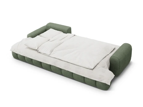 Left Corner Sofa With Bed Function And Box, "Linz", 3 Seats, 275x142x84 Made in Europe
