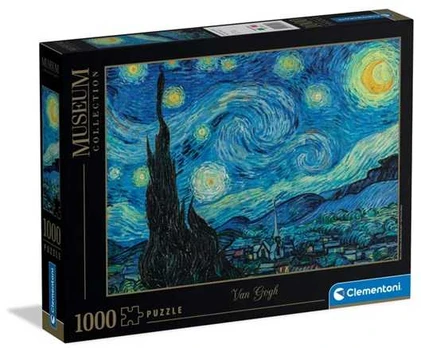 Clementoni CLE puzzle 1000 Museum VanGoghTheStarryNight 39995