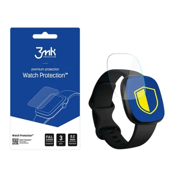 Apsauginis stikliukas 3MK Glass for FitBit Versa 3/4, skaidri