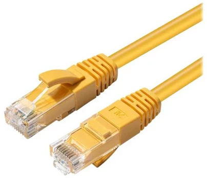 MicroConnect CAT6A UTP 1.5m Geltona LSZH Undshielded Network Cable,
