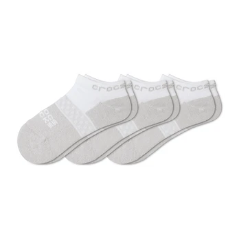 Crocs™ Kid's Low Ever 3-Pack Socks - Dydis S (207799-100 Kojinės)