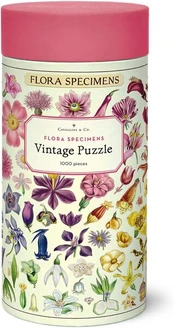 Cavallini Flora Specimens Dėlionė (1000 detalių)