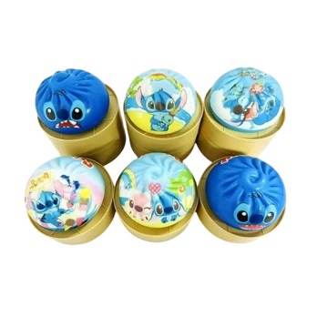 Didelis koldūnas skvišas / Kawaii squishy dumpling dėžutėje - Stitch