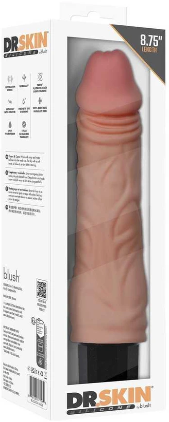 Blush DR. SKIN SILIKONINIS DR. HUNT VIBRATORIUS