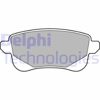 DELPHI LP3140 Brake pad set