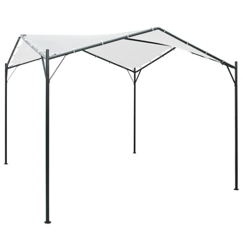 Pavėsinė, baltos spalvos, 3x3x2,6m, 180g/m²