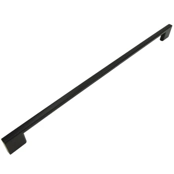 Juoda 320 mm metalinė baldų rankena