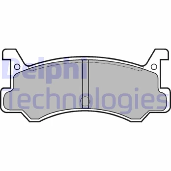 DELPHI LP0521 Brake pad set