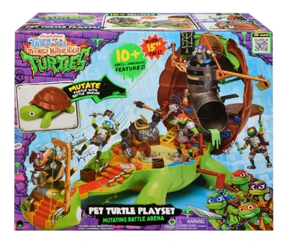 TMNT žaidimų rinkinys Mutations Pet Turtle, 84384