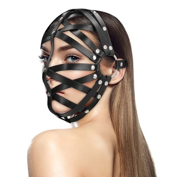Ouch By Shots Cage Mask - Juodas