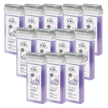Vaško kasetė ItalWax TopLine Orchid, 12x100 ml