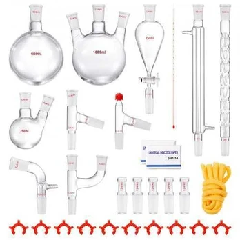 Laboratorinis distiliavimo rinkinys, 29 vnt.