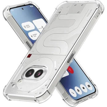Antishock dėklas Nothing Phone 2a - Lanksti skaidri TPU apsauga Phonillico®