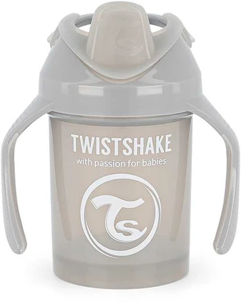 Twistshake - Mini Cup 4+m Pastel Grey 230 ml