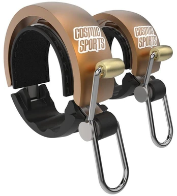 Knog Oi Luxe Large skambutis / Matte Bourbon