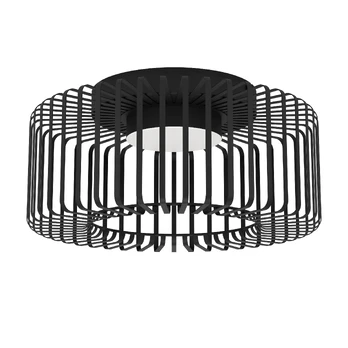 EGLO - Ginestrone-Z ceiling lamp black Ø45 - RGB + TW - Zigbee, Bluetooth