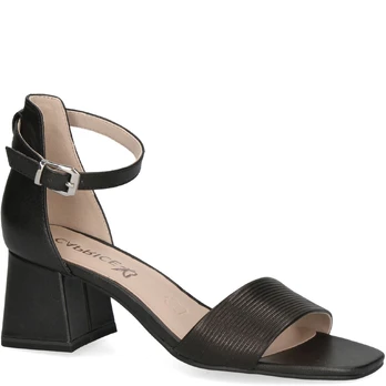 Basutės moterims, Juoda, Sandals