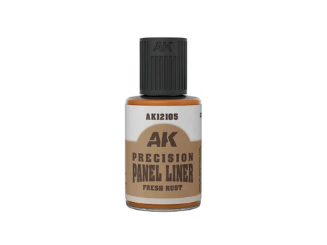 AK Interactive Fresh Rust panelių linijų dažai, 30 ml AK12105