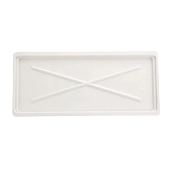 baltas padėklas 50x22,5cm