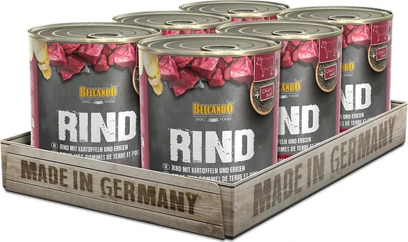 Belcando - Quality Selection Beef with Potatoes & Peas - 6x800g
