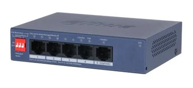 Switch|DAHUA|CS4005-4GT-36|Switch type Managed|Switch layer L2|Form factor Desktop/Wall-Mounting|5xRJ-45 ports|RJ-45 Ports Type