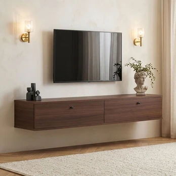 TV staliukas Ligne 160, rudas