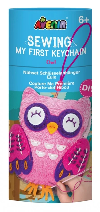 Keychain sewing - Owl