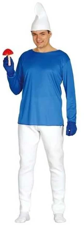 Fiesta Smølfe kostume