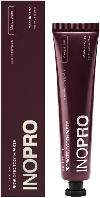 Inopro Whitening probiotic toothpaste Mangosteen 2,6oz