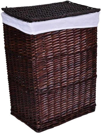 Rudas pintas krepšelis 114L
