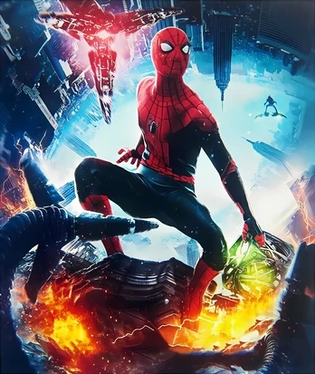 Spiderman Diamond Painting deimantinė mozaika 5d vaikams