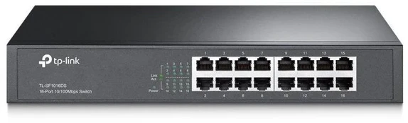Komutatorius TP-LINK TL-SF1016DS (16x 10/100 Mbps)