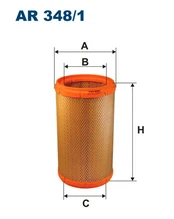 Oro filtras FILTRON AR 348/1