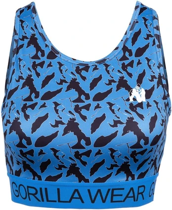 Gorilla Wear Osseo Crop Top - Blue