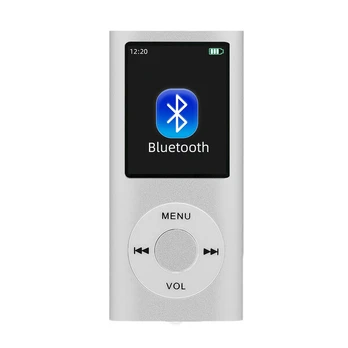 MP3 grotuvas Bluetooth MP3 grotuvas su kortele, pilkas
