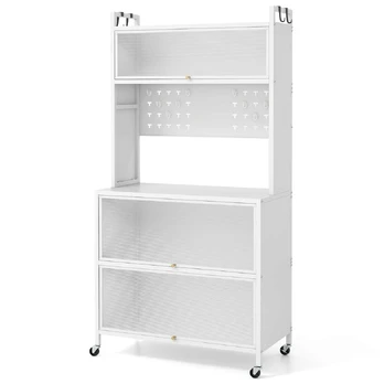 Bonideco Select Virtuvės spintelė 80x40x160cm., baltos spalvos