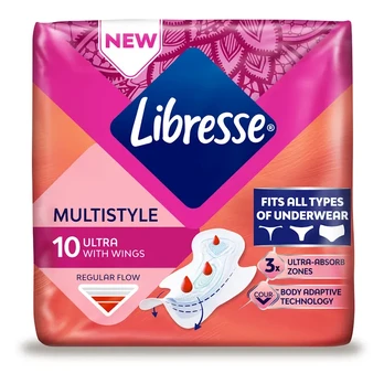 Paketai LIBRESSE MULTISTYLE, 10 vnt.
