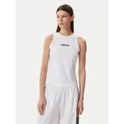 adidas Marškinėliai Essentials Linear JC5799 Balta Slim Fit