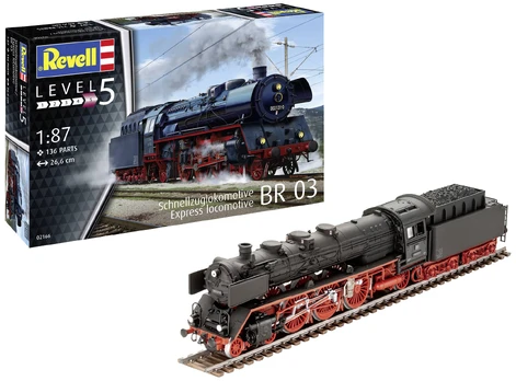 „Revell“ – „Express“ lokomotyvas BR03, 1/87, 02166