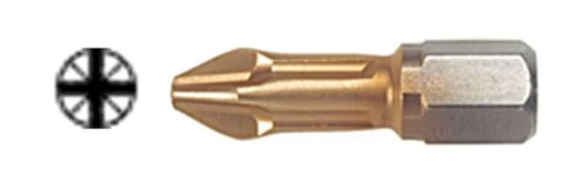 Atsuktuvo antgalis PZ3, titaninis