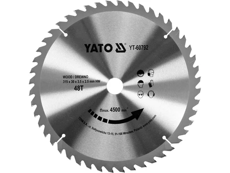 Yato WIDI WOOD SHIELD 315X48TX30