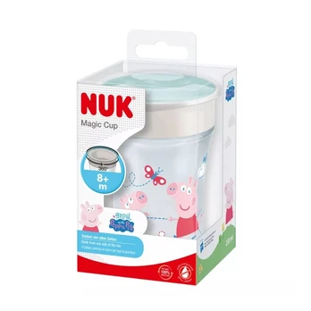 NUK Trinkbecher Peppa pig Magic Cup 230ml, türkis