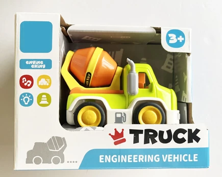 Concrete Mixer Car with Sound and Light Function