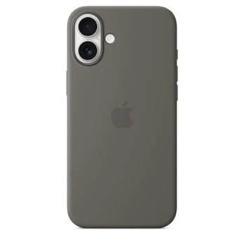Dėklas iPhone 16 Plus Silicone Case with MagSafe - Stone Gray