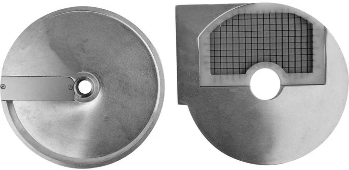Daržovių smulkintuvo diskas, 8x8x8 mm kubelis, pjovimo diskas