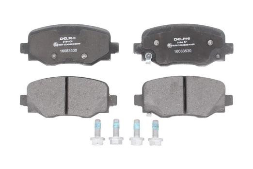 DELPHI LP3194 Brake pad set