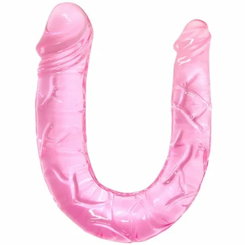 BAILE Double Dong Double Pink Flexible Intimate System 30.5cm