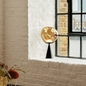 Tom Dixon LED stalo lempa „Melt Cone Fat“, bronzinė, 47 cm