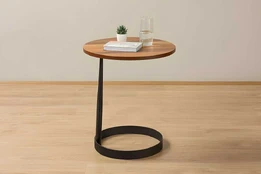 Šoninis stalas Callisto - Walnut kaina
